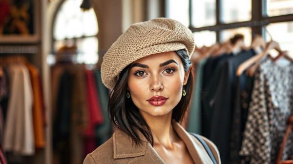 Top 5 bérets féminins alliant style et confort toute l'année